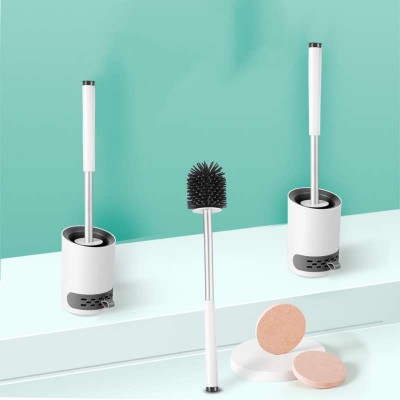 Wholesale High Quality Self Cleaning Stainless Steel Toilet Brush And Plunger For Toilet